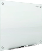 Quartet Whiteboard, Glass Dry Erase Board, Magnetic, 6' x 4', Infinity Frameless Mounting, White Surface, Accessory Tray, 1 Dry Erase Marker and 2 Glass Board Magnets (G7248W) New in Box $499