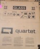Quartet Whiteboard, Glass Dry Erase Board, Magnetic, 6' x 4', Infinity Frameless Mounting, White Surface, Accessory Tray, 1 Dry Erase Marker and 2 Glass Board Magnets (G7248W) New in Box $499 - 2