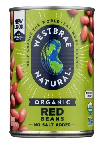 Westbrae Foods Organic Red Beans - 15 oz Best by 8/2027 / Westbrae Natural Organic Garbanzo Beans - 15 oz Best by 1/2028 New Assorted