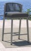 Latitude Run&reg; 28" Outdoor Aluminum Counter Height Bar Stool with Footrest New In Box $299