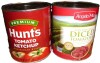 Hunt's Tomato Ketchup, 7 lb 2 oz Best by 11/2027 / Angela Mia Fire Roasted Diced Tomatoes, 6 lb 6 oz Best by 6/2027 New Assorted - 2