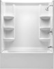 American Standard 2946BW.011 Studio 60" x 32" Bathtub Wall Set, Arctic in Box Damaged $899