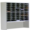 Mayline&reg; Kwik-File Mailflow-To-Go&trade; 2-Tier Sorter With Riser 60"W, 50 Pockets New Shelf Pull $1399