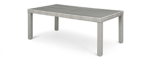 RST Brands Cannes Patio Woven Dining Table New in Box $899