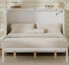 NFusion Monroe Queen Multifunctional Murphy Bed Cabinet with USB Charging Station and Mattress (3 Boxes) New in Box $1299 - 2
