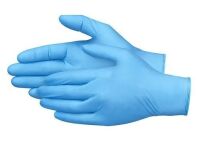 Raxwell Blue Nitrile Disposable Exam Grade Gloves, 4mil, Size Medium, 100 Count New In Box