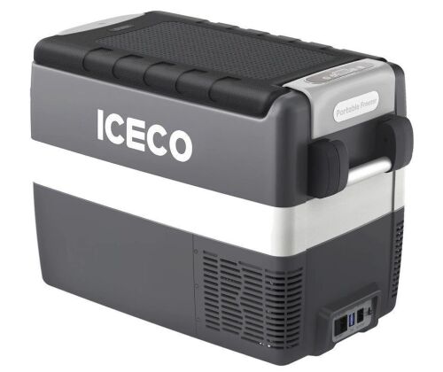 ICECO JP40 12V Car Refrigerator, 42 Quart Portable Freezer fridge with 5 Year Warranty Secop Compressor,Compact Electric Cooler for Car & Home Use, 0℉～50℉, DC 12/24V, AC 110/240V $699