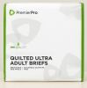 PremierPro Adult Incontinence Brief, Adult, Unisex, Large, Heavy Absorbency, Disposable, 18 Count New