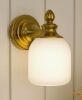 Winston Porter Dimmable Bathroom Vanity Light with Frosted Glass Shade New In Box $299