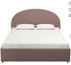 Mr. Kate Moon Upholstered Bed with Storage, Full Size Frame, Blush Velvet New in Box $699