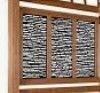 Backyard Discovery Verona Cabana Pergola Bamboo Panels in Black New $399