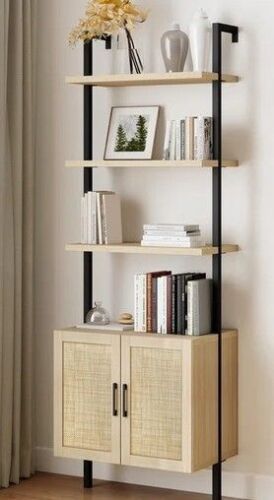 Millwood Pines Dearbhaile Storage Bookcase New in Box $299