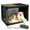 Pettycare 36" Portable Folding Pet Crate, Green $199