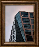 Charlon Bronze Solid Wood Matte Picture Frame, 20" W x 30" H New In Box $79