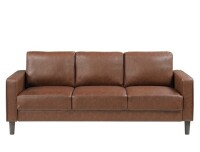 Homelegance Malcolm Living Room Faux Leather Sofa New In Box $899