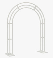 LUVODI Iron Backdrop Arch, 102.3'' H X 82.6'' W X 23.6'' D New In Box $299