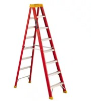 Louisville 8 ft. Fiberglass Step Ladder with 300 lbs. Load Capacity Type IA Duty Rating $399