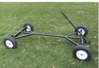 Farm-Tuff Utility Trailer, 2200-Lb. Capacity, Model# 03813 (2 Boxes) New in Box $499