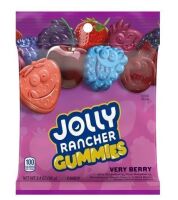 JOLLY RANCHER Gummies Very Berry Flavored Candy Bag, 3.4 oz / Trolli Sour Brite Tropical Llamas Gummi Candy, 3 oz / Assorted