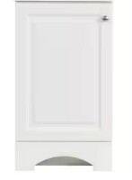 Glacier Bay 19 in. Single Sink White Freestanding Bath Vanity Cabinet New Shelf Pull $499