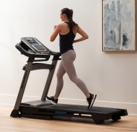NordicTrack S45i Treadmill, 10&rdquo; Interactive HD Touchscreen Display, 3.0 CHP Motor, 20&rdquo; x 55&rdquo; Tread Belt, SpaceSaver Design with Easy-lift Assist, New in Box $1299