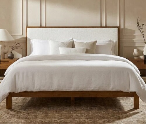 DG Casa Queen Luca Bed in Walnut New in Box $699