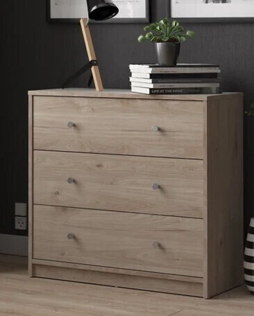 Wade Logan Clanton 28.50'' W 3 - Drawer Dresser New in Box $299