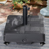 Freeport Park&reg; 160LBS Patio Umbrella Base with 4 Wheels, Fillable Water/Sand Plastic Umbrella Stands, Heavy Duty Freestanding Base, Black New in Box $299