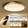 C&G Home 13 Inch Flush Mount Ceiling Light With Remote Control & Night Light, 5CCT Dimmable Ceiling Light Fixture, 25W 2500LM 2700K-6500K Adjustable LED Ceiling Lights For Bedroom Kitchen Living Room $299