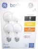 GE 4pk 40W Basic A19 LED Light Bulbs Soft White New In Box - 2