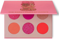 Juvia's Place The Sweet Pinks eyeshadow Palette, Pressed makeup palette eyeshadow with pigmented eyeshadow shades, dark shadows, blush & shimmer for eye color and shine New