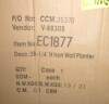 Storied Home Metal Wall-Mounted Planter with Distressed Finish, Green New In Box $199 - 2