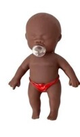 TPR Squishy Baby Doll Bubble Pacifier Slow Rebound Stress Relief Fidget Toy New In Box