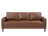 Homelegance Malcolm Living Room Faux Leather Sofa New In Box $899