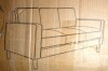 Homelegance Malcolm Living Room Faux Leather Sofa New In Box $899 - 2