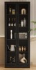 Ebern Designs 70.9'' Kitchen Pantry Cabinet With Glass Door in Black New Open Box $599