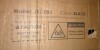 Ebern Designs 70.9'' Kitchen Pantry Cabinet With Glass Door in Black New Open Box $599 - 2