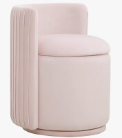 Mercer41 360 degree velvet swivel vanity chair With Storage New in Box $299