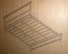 ModernLuxe Assembly Required MidCentury Modern Wood Platform BedFarmhouse Style Bed Frame with Headboard and Wood Slat Support No Box Spring Needed King Size Charcoal Black, New in Box $499 - 2