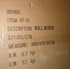 Ebern Designs Antique Gold Baroque Arched Floor Mirror With Bow Accent (55" X 21"), New in Box $299 - 2