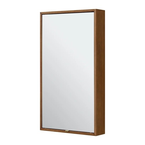 Highbury Furnishings Midland 20"W Rectangular Surface Mount Medicine Cabinet in Varnished Oak, New in Box $299