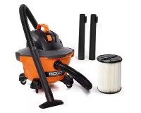 RIDGID 6 Gal. 3.5 Peak HP NXT Shop Vacuum Wet Dry Vac with General Debris Filter, Locking Hose and Attachments HD06001 New in Box $199