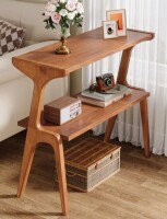 George Oliver 2-Tier Slim Sofa End Table New Open Box $199
