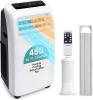 SereneLife Portable Air Conditioner With Heat & Built-in Dehumidifier 10,000 BTU, Portable Heater & AC For Rooms up to 450 Sq Ft - Remote Control & Window Mount Exhaust Kit Included On Working $799