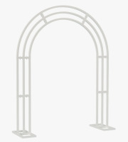 LUVODI Iron Backdrop Arch, 102.3'' H X 82.6'' W X 23.6'' D New In Box $299
