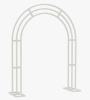 LUVODI Iron Backdrop Arch, 102.3'' H X 82.6'' W X 23.6'' D New In Box $299
