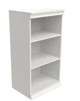 ClosetMaid 21.39 in. W White Modular Storage Stackable 3-Shelf Unit Wood Closet System New Open Box $199