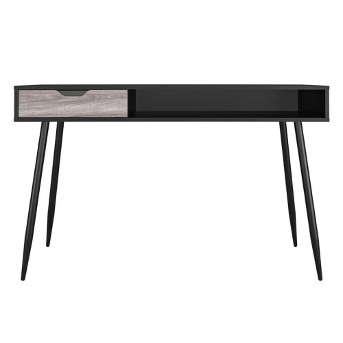 Ameriwood Home Grafton Writing Desk, Black Oak, New in Box $299