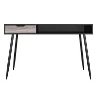 Ameriwood Home Grafton Writing Desk, Black Oak, New in Box $299