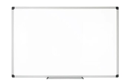 Realspace&trade; Magnetic Dry-Erase Whiteboard, 48" x 72", Silver Frame New In Box $299